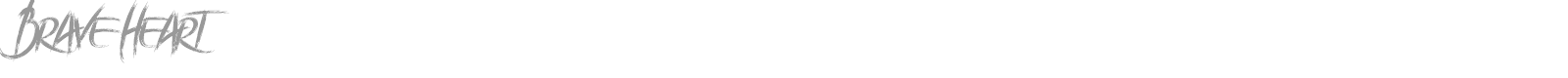 Brave Heart font preview